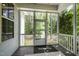 Relax on this screened porch overlooking a wooded area. Toll Brothers home at 2421 Beckwith Rd, Apex, NC 27523