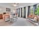 Bright main bedroom with plenty of natural light, stylish furnishings, and serene ambiance at 287 Alice Trace Place, Angier, NC 27501