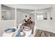 Stylish dining area with open access to the living room, perfect for entertaining guests at 3040 Varcroft Rd, Knightdale, NC 27545