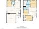 Detailed floor plan showcasing the layout of this home's rooms and the spatial relationships on both floors at 3040 Varcroft Rd, Knightdale, NC 27545