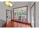 Breakfast nook overlooking the backyard with view of covered porch at 308 Thomas Dr, Clayton, NC 27520