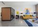 Bright living room shows modern design, creative pod, and comfortable seating at 319 Fayetteville St, Raleigh, NC 27601