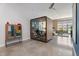 Bright living room shows modern design, creative pod, and comfortable seating at 319 Fayetteville St, Raleigh, NC 27601