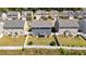 Aerial view of backyard with gazebo, garden, and white-fenced yard at 3936 White Kestreg Dr Dr, Raleigh, NC 27616