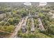 Aerial view showing property in relation to Cary Station and Downtown Cary at 418 Madison Ave, Cary, NC 27513