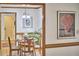 Inviting dining room with a round table and stylish decor at 4420 Dula St, Durham, NC 27705