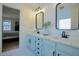 Charming bathroom with double sinks, and modern finishes at 50 Waterford Dr, Angier, NC 27501