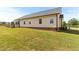 Exterior view of the home and backyard at 50 Waterford Dr, Angier, NC 27501