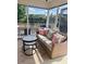 Comfortable sunroom with lots of sunlight and seating at 50 Waterford Dr, Angier, NC 27501