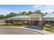 Exterior of the Riverwood Athletic Club building with well-manicured landscaping at 609 Woodson Dr, Clayton, NC 27527