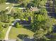 Charming house near the golf course, with lush landscaping, a long driveway, and mature trees, offering both beauty and privacy at 9 Lakeview Dr, Sanford, NC 27332