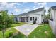 Large backyard patio with grill, fenced in yard and well maintained lawn at 1009 Travern Dr, Raleigh, NC 27603