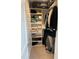 Organized closet with shelving for linens, shoes and clothes at 1009 Travern Dr, Raleigh, NC 27603