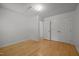 A bedroom featuring a large closet with double doors at 1040 Mills St, Raleigh, NC 27608