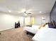 Expansive main bedroom showing adjoining bathroom and walk-in closet at 11 Stone Village, Durham, NC 27704