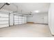 Spacious, clean garage with ample room for parking and storage at `120 Red Hawk Pl, Smithfield, NC 27577