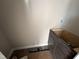 A bathroom with dark cabinets, ready for finishing touches and design at 134 Royal Ave, Selma, NC 27576