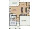 First floor plan featuring open layout, kitchen, Gathering room, and 2-car garage at 1891 Ballard Rd # 192, Fuquay Varina, NC 27526