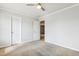 A new empty bedroom featuring a doorway, a closet and neutral flooring at 2523 Ferdinand Dr, Knightdale, NC 27545