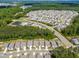 Areal view of a home in a planned residential community with many amenities at 2531 Impulsion Dr, New Hill, NC 27562