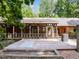 Back view of screened porch and patio at 2600 Snow Hill Rd, Durham, NC 27712