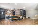 Spacious laundry area with modern washer and dryer and charming design elements at 3010 Blueberry Ln, Chapel Hill, NC 27516