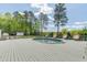 Outdoor pool with ample deck space and seating at 3010 Blueberry Ln, Chapel Hill, NC 27516