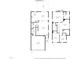 Layout of a spacious two-story home with an open kitchen, large primary bedroom, and two-car garage at 3033 Remington Oaks Cir, Cary, NC 27519