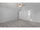 Large main bedroom with carpet, ensuite bathroom and ample closet space at 318 Duck Pond Ln, Clayton, NC 27520