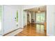 Inviting foyer with hardwood floors and ample natural light at 5601 Jomali Dr, Durham, NC 27705