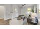 Well-lit living room showcasing stylish furniture and a cozy atmosphere at 610 N Driver St, Durham, NC 27703