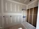 Bathroom with a shower stall and ready for finishing touches at 94 Royal Ave, Selma, NC 27576
