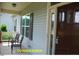 Exterior front porch featuring chairs, perfect for relaxing at 107 Norwood Dr, Clayton, NC 27527