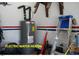 Image of garage with electric water heater at 107 Norwood Dr, Clayton, NC 27527