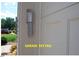 Exterior shot of garage keypad, providing secure access at 107 Norwood Dr, Clayton, NC 27527