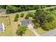 Spacious home with a large, private yard, complemented by mature trees and a long driveway at 114 Lynnville Ct, Lillington, NC 27546