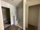 New bathroom with marble tiled shower, bench, niche, and tiled flooring at 1248 Randwick Valley Ct, Zebulon, NC 27597