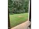 Back yard view from patio at 1331 Crab Orchard Dr # 001, Raleigh, NC 27606