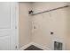 Utility Room featuring washer/dryer hookups and shelving at 141 Shad Boat Ln, Clayton, NC 27520