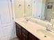 Bathroom features a double sink vanity with a large mirror at 2193 Boyd Creek Dr, Graham, NC 27253