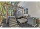 Backyard featuring a covered patio, outdoor sink, and an AC unit at 24 W Canterbury Ct, Wendell, NC 27591