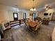 Open-concept dining area with access to different areas of the home at 2483 Mcneill Hobbs Rd, Bunnlevel, NC 28323