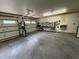This large garage has ample room for working and storage at 2483 Mcneill Hobbs Rd, Bunnlevel, NC 28323