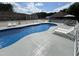 Inviting backyard pool with lounge chairs, ideal for relaxation and entertainment at 2483 Mcneill Hobbs Rd, Bunnlevel, NC 28323