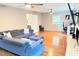 Spacious living room with hardwood floors and plenty of room for entertaining at 3141 Wagoner Ln # 09, Graham, NC 27253