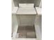 Interior material selection featuring white countertops, front line tile, and wood look flooring at 351 Chesapeake Cmns St # 111, Garner, NC 27529