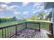 Backyard views from elevated deck at 40 Crepe Myrtle Ct, Angier, NC 27501