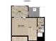 Fourth floor floorplan featuring a sky room, deck, storage, and a bathroom at 410 Chatham View Rd, Cary, NC 27511