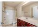 Bathroom featuring combined tub and shower at 4109 Massey Preserve Trl, Raleigh, NC 27616