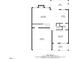 First floorplan shows living room, kitchen, garage, bathroom, and porch at 4109 Massey Preserve Trl, Raleigh, NC 27616